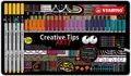 Következő termékkép Kreatív készlet STABILO Creative Tips ARTY 50 db URBAN készlet - 10 különböző szín