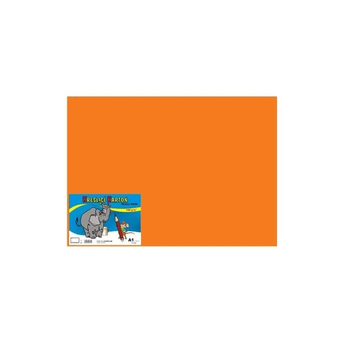 Termék főképe Kreslicí karton A1-180g oranžový [10 listů]