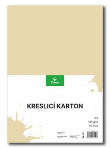 Rajzkártya A3-180g krém [50 lap]