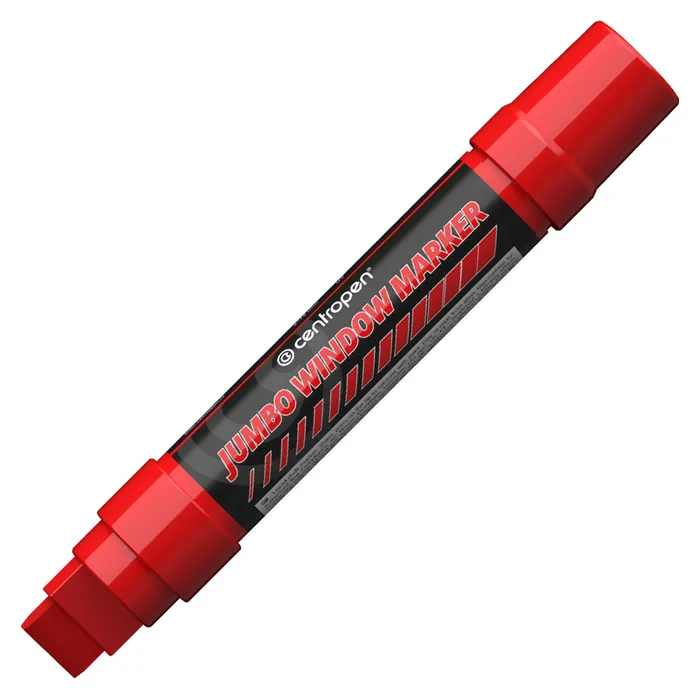 Termék főképe Křídový fix na sklo Centropen JUMBO WINDOW 9120 červený