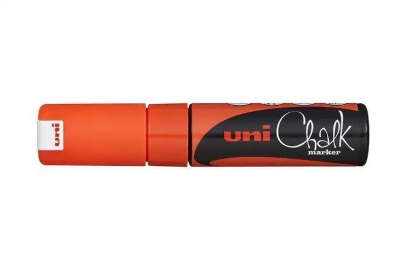 Termék főképe Křídový popisovač "PWE-8K", fluorescenční oranžová, 8mm, UNI