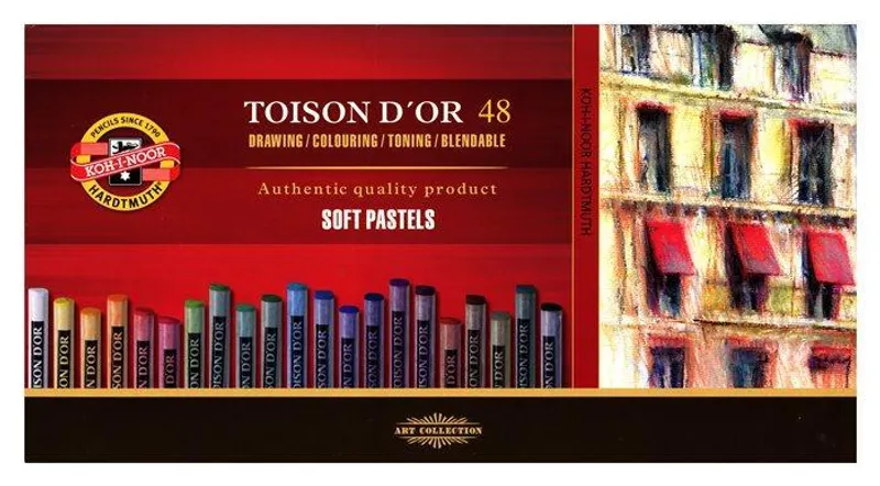 Termék főképe Křídy, 48 barev, KOH-I-NOOR "Toison 8516/48"