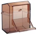 Etetővel fedett, átlátszó 70ml/7x7cm