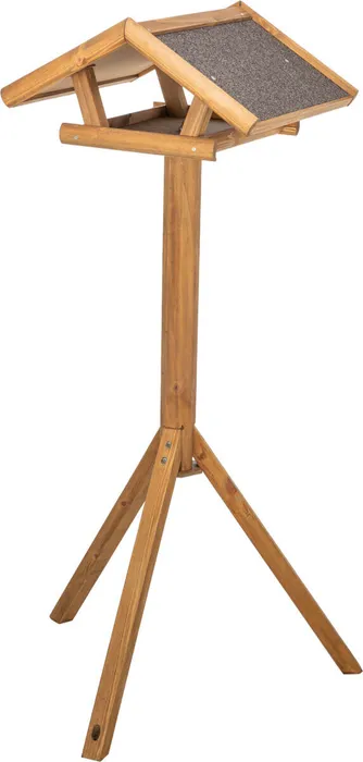 Termék főképe Krmítko pro venkovní ptactvo, 46 × 22 × 44 cm/1.15 m, lakovaná borovice
