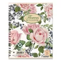 Gyűrűpárna Pigna Nature Flowers A4, bélelt, 60 lapos, motívumkeverék