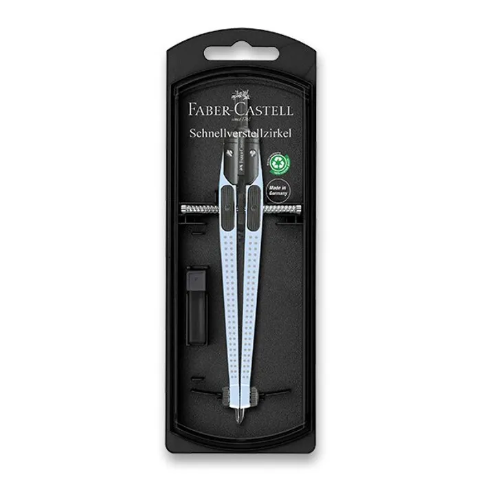 Termék főképe Kružítko Faber-Castell Grip Quick-Set Compass Sky Blue