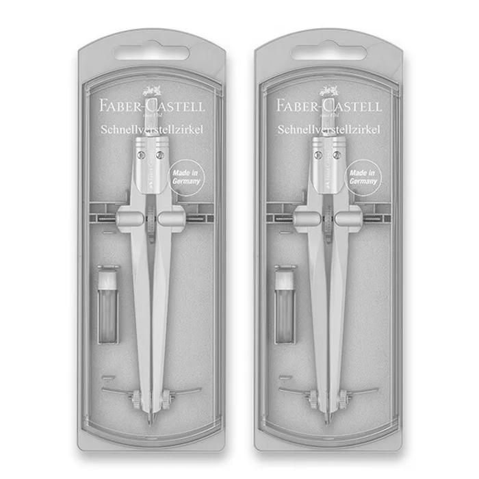 Termék főképe Kružítko Faber-Castell Grip Quick Set Stream mix motivů