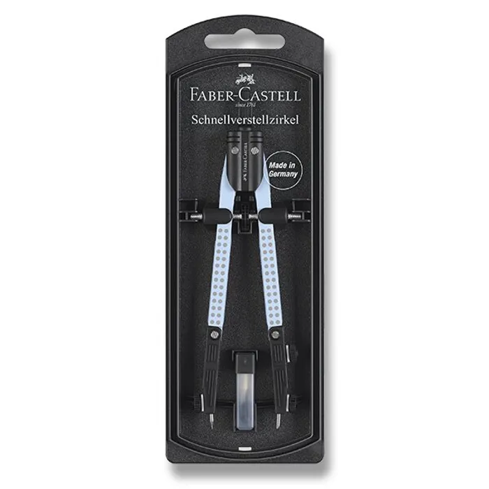 Termék főképe Kružítko Faber-Castell Quick Set sky blue