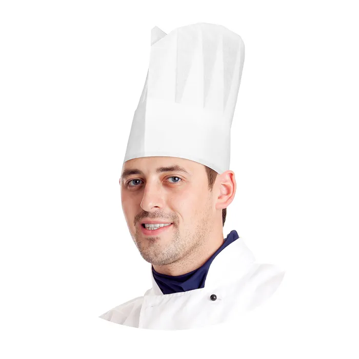 Termék főképe Kuchařská čepice papírová, bílá 23 cm [10 ks]