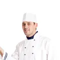 Papír szakácssapka, kuktasapka fehér [25 db]