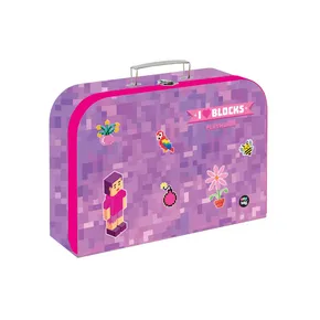 Laminált bőrönd 34 cm Playworld Girl