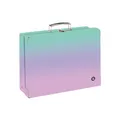 Laminált, négyzet alakú doboz A4 OXY NEXT Ombre Pink