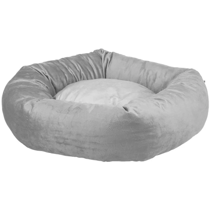 Termék főképe Kulatý recyklovaný pelech LIONEL, fleece, šedáo 60 cm