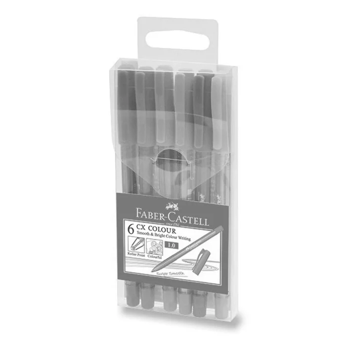 Termék főképe Kuličková tužka Faber-Castell 2470 CX Colour 6 barev
