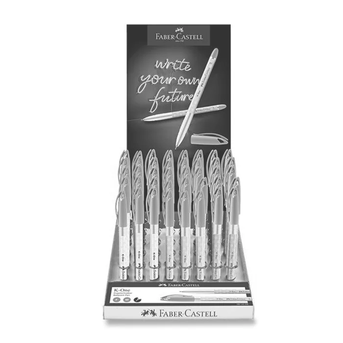 Termék főképe Kuličková tužka Faber-Castell K-One stojánek, 40ks