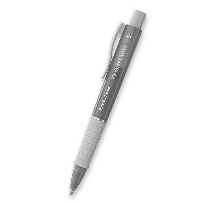 Termék főképe Kuličková tužka Faber-Castell Poly Ball View XB, výběr barev růžová