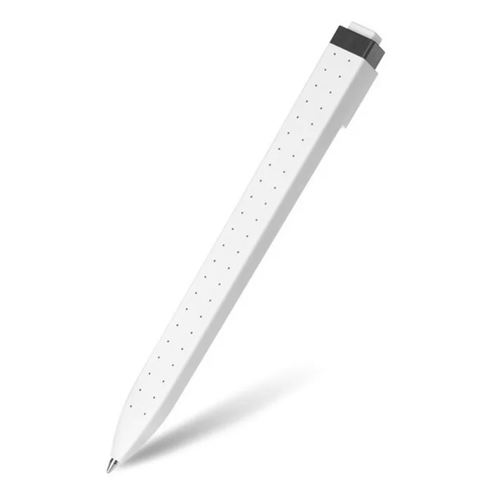 Termék főképe Kuličková tužka Moleskine Go Pen tečkovaná, bílá, 1 mm