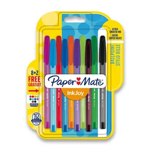Golyóstoll PaperMate InkJoy 100 készlet 10 színből
