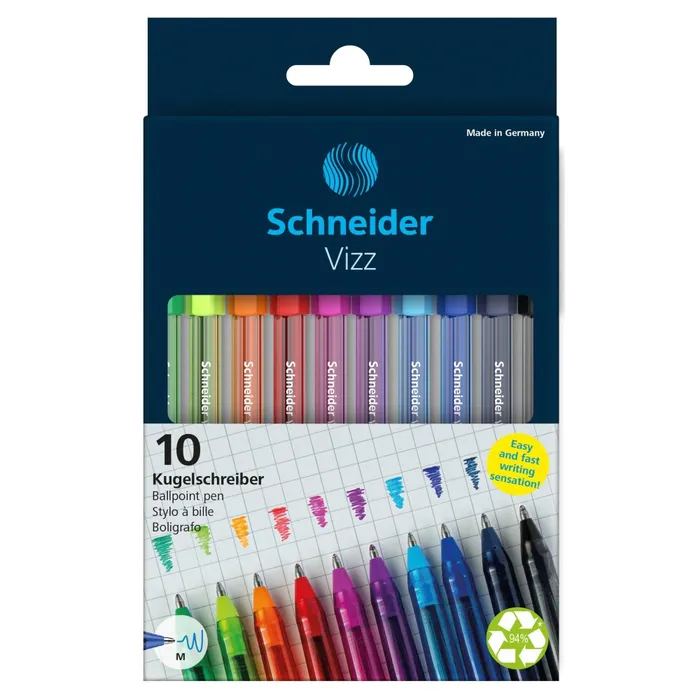 Termék főképe Kuličková tužka Schneider Vizz sada 10 ks
