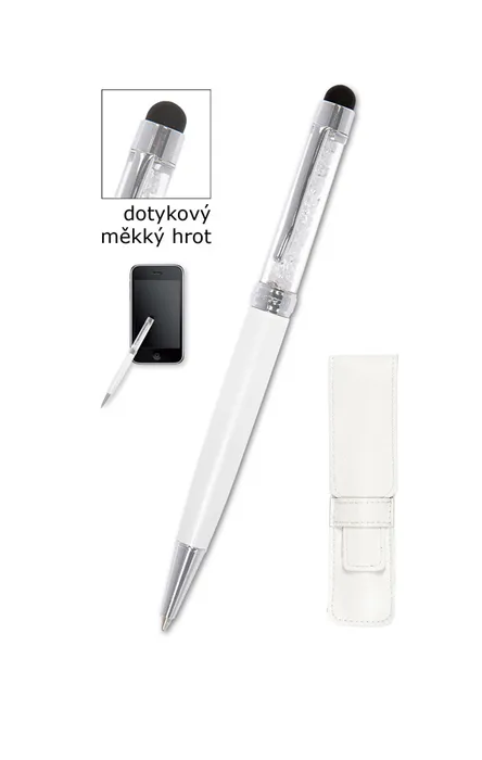 Termék főképe Kuličkové pero CONCORDE Aura Touch, bílé tělo