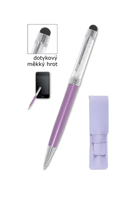 Termék főképe Kuličkové pero CONCORDE Aura Touch, fialové tělo