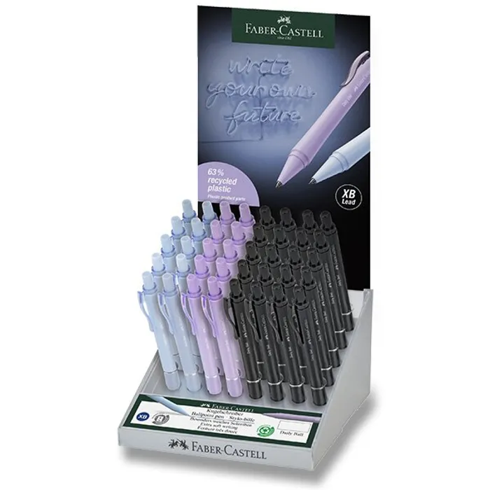 Termék főképe Kuličkové pero Faber-Castell Daily Ball stojánek, 40 ks