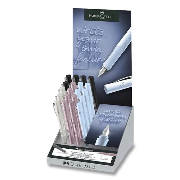Termék főképe Kuličkové pero Faber-Castell Grip 2010 Harmony stojánek, 20 ks, hrot M