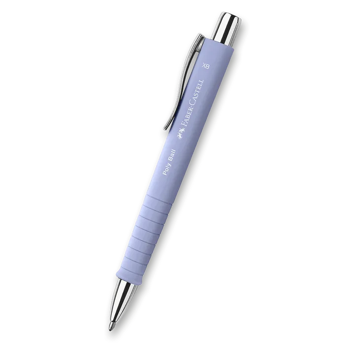 Termék főképe Kuličkové pero Faber-Castell Poly Ball Silver XB, Pale Iris