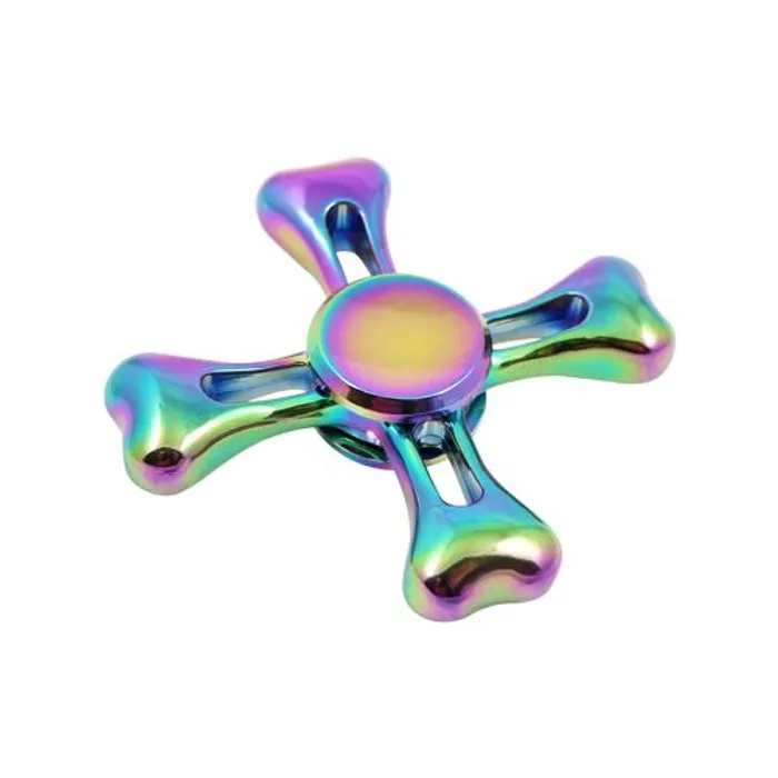 Termék főképe Rainbow Fidget Spinner - 6,5 cm, duhový kov