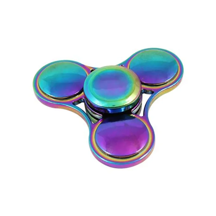 Termék főképe Rainbow Fidget Spinner - 6,0 cm, mosazný kov