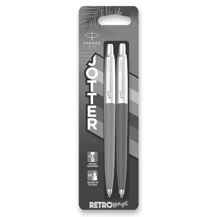 Termék főképe Kuličkové pero Parker Jotter Originals Retro´80s blistr, sada 2 ks