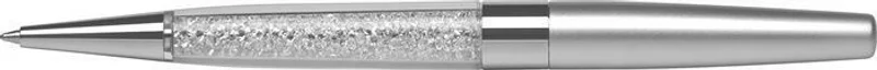 Termék főképe Kuličkové pero s bílými krystaly v dolní části "MADE WITH SWAROVSKI ELEMENTS", stříbrná
