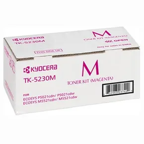 Kyocera eredeti toner TK-5230M, magenta, 2200 oldal, 1T02R9BNL0, Kyocera M5521cdn, M5521c