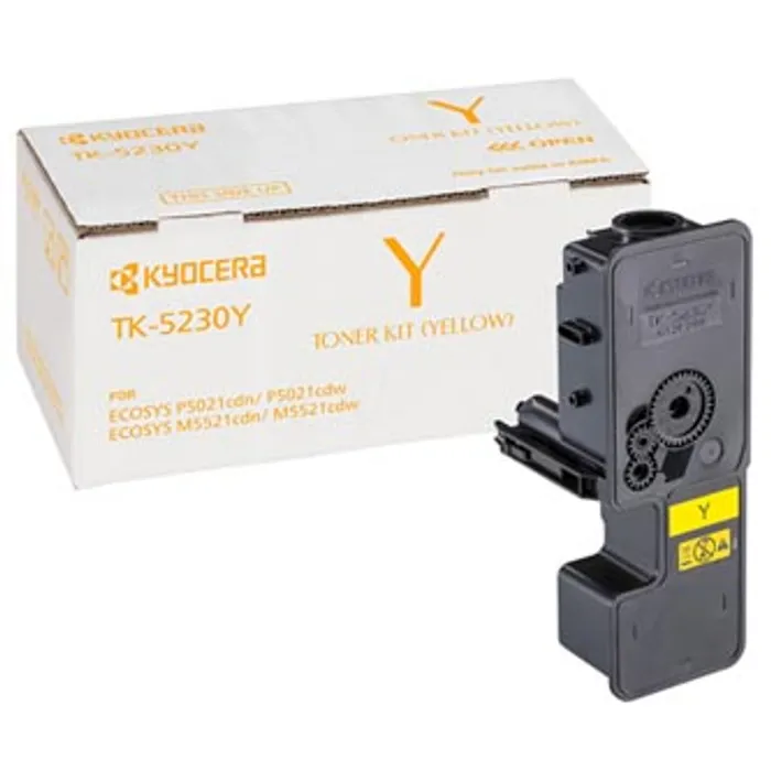 Termék főképe Kyocera originální toner TK-5230Y, yellow, 2200str., 1T02R9ANL0, Kyocera M5521cdn,M5521cd