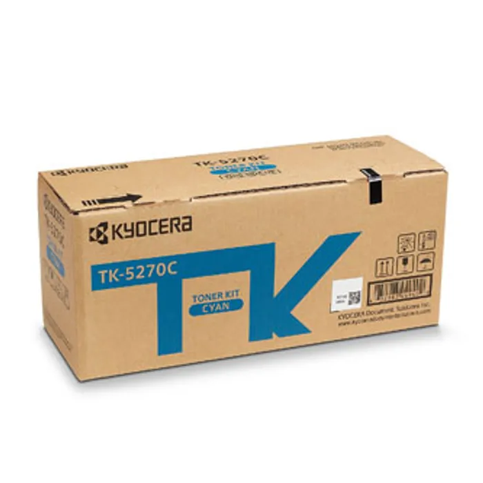 Termék főképe Kyocera originální toner TK-5270C, cyan, 6000str., 1T02TVCNL0, Kyocera ECOSYS M6230cidn,
