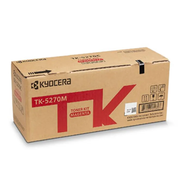 Termék főképe Kyocera originální toner TK-5270M, magenta, 6000str., 1T02TVBNL0, Kyocera ECOSYS M6230cid