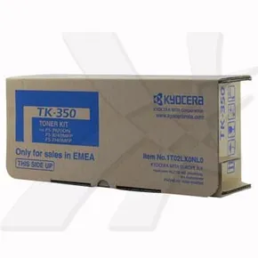 Kyocera eredeti toner TK350, fekete, 15000 oldal, 1T02LX0NL0, 1T02LX0NLC, hulladékot tartalmaz