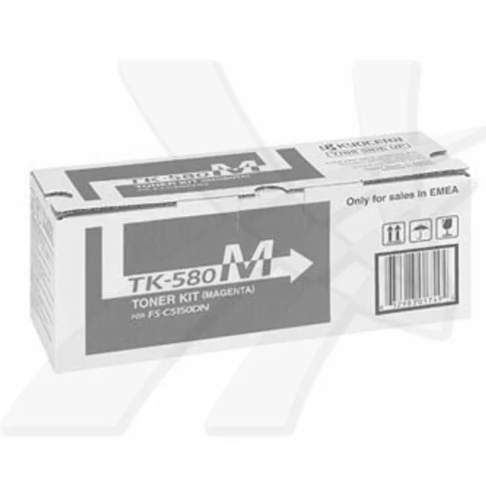 Termék főképe Kyocera originální toner TK580M, magenta, 2800str., 1T02KTBNL0, Kyocera FS- C5150DN, O