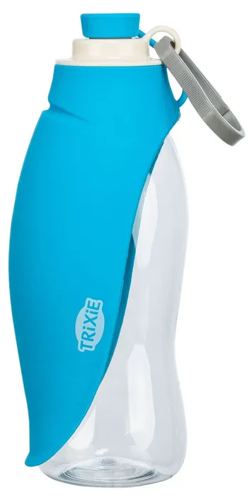 Termék főképe Lahev na vodu se sklopnou silikonovou miskou, 0.55 l, plast/silikon