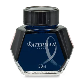 Palack tinta Waterman kék fekete