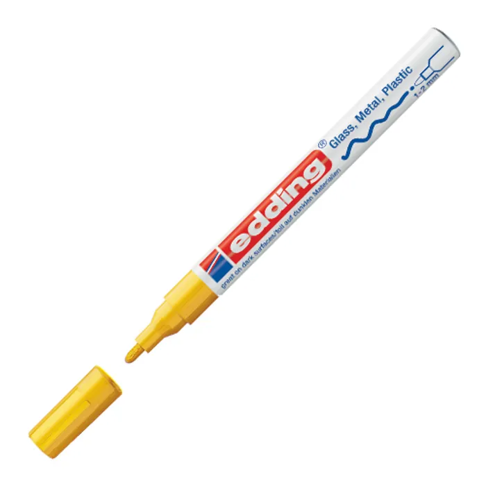 Termék főképe Lakový popisovač "751", žlutá, 1-2mm, EDDING