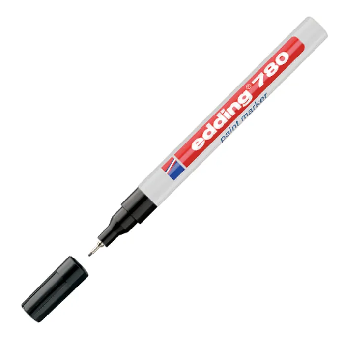 Termék főképe Lakový popisovač "780", černá, 0,8mm, EDDING