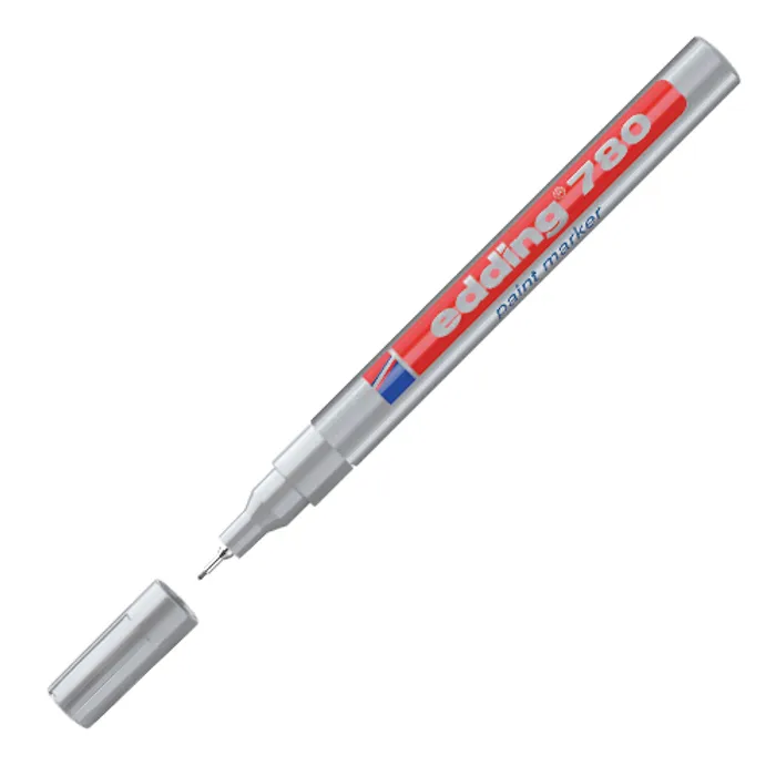 Termék főképe Lakový popisovač "780", stříbrná, 0,8mm, EDDING