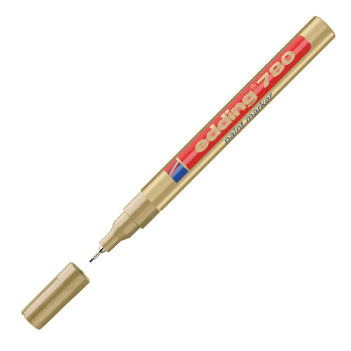 Termék főképe Lakový popisovač "780", zlatá, 0,8mm, EDDING