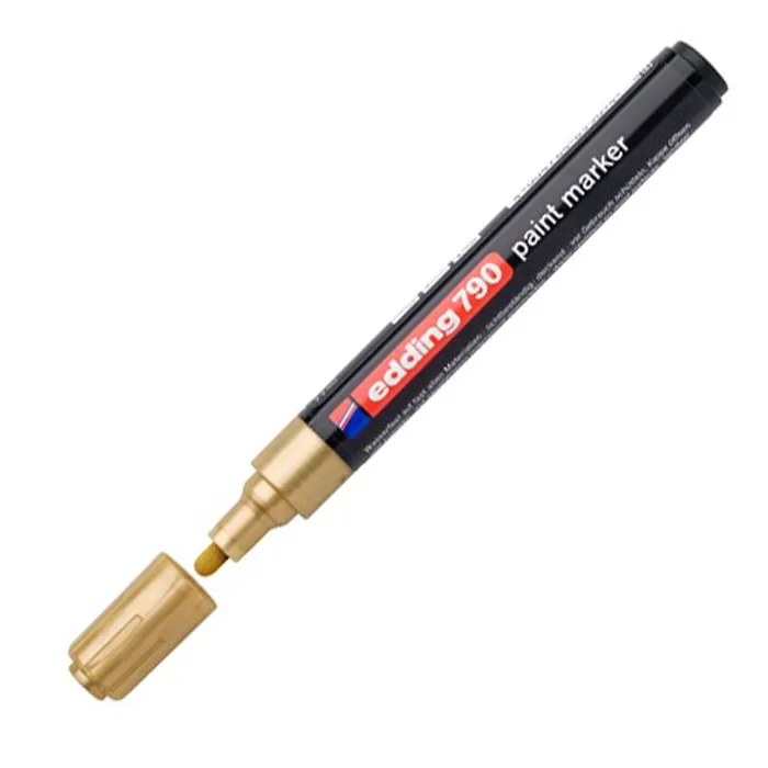Termék főképe Lakový popisovač "790", zlatá, 2-3mm, EDDING