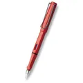 Lamy Safari Shiny Red tip EF