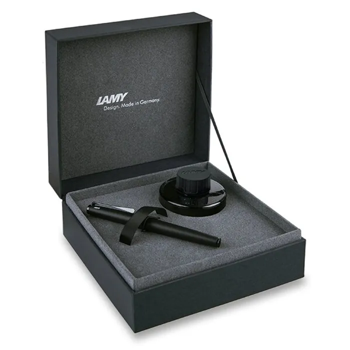 Termék főképe Lamy Studio Lx all black plnicí pero, dárková kazeta s inkoustem