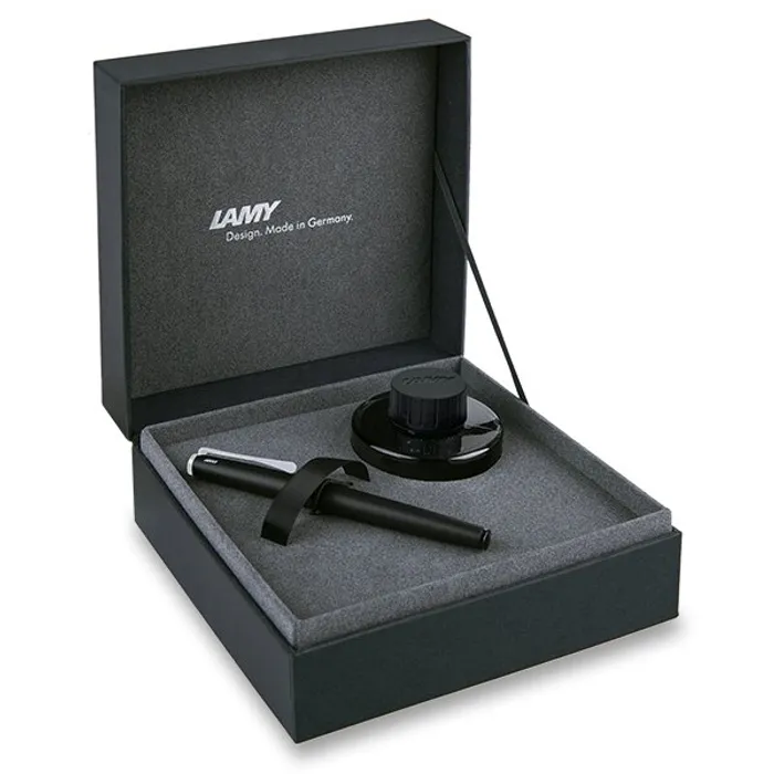 Termék főképe Lamy Studio Matt Black plnicí pero, dárková kazeta s inkoustem