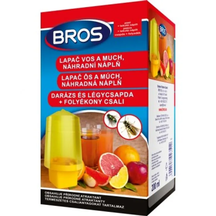 Termék főképe Lapač vos a much komplet 200 ml Bros