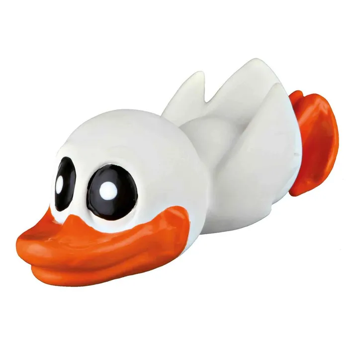 Termék főképe Latexová kačenka bílá, letící, plněná 13 cm